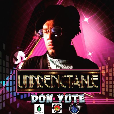 People watching a concert. Photo with a purple hue