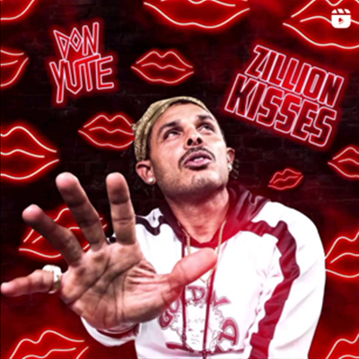 DJ facing a crowd at his deck. Photo with a purple hue